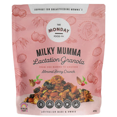 THE MONDAY FOOD CO. Milky Mumma Lactation Granola Almond Berry Crunch
