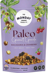 The Monday Food Co. Paleo Gourmet Granola Macadamia & Cranberry