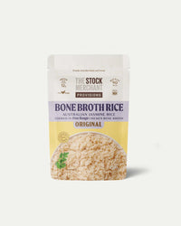 The Stock Merchant Provisions Original Bone Broth Rice | Mr Vitamins