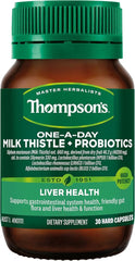 Thompsons One-A-Day Milk Thistle + Probiotic
