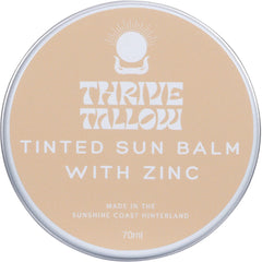 Thrive Tallow Tinted Sun Balm with Zinc