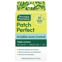 Thursday Plantation Patch Perfect Invisible Acne Control 21 Patches | Mr Vitamins