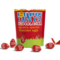 Tony Chocolonely Milk Chocolate Eggs 180g | Mr Vitamins
