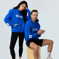 True Protein Unisex white Marle Hoodie | Mr Vitamins