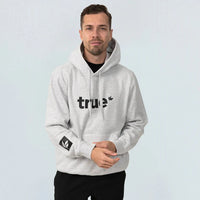 True Protein Unisex white Marle Hoodie | Mr Vitamins