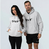 True Protein Unisex white Marle Hoodie | Mr Vitamins