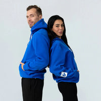 True Protein Unisex white Marle Hoodie | Mr Vitamins