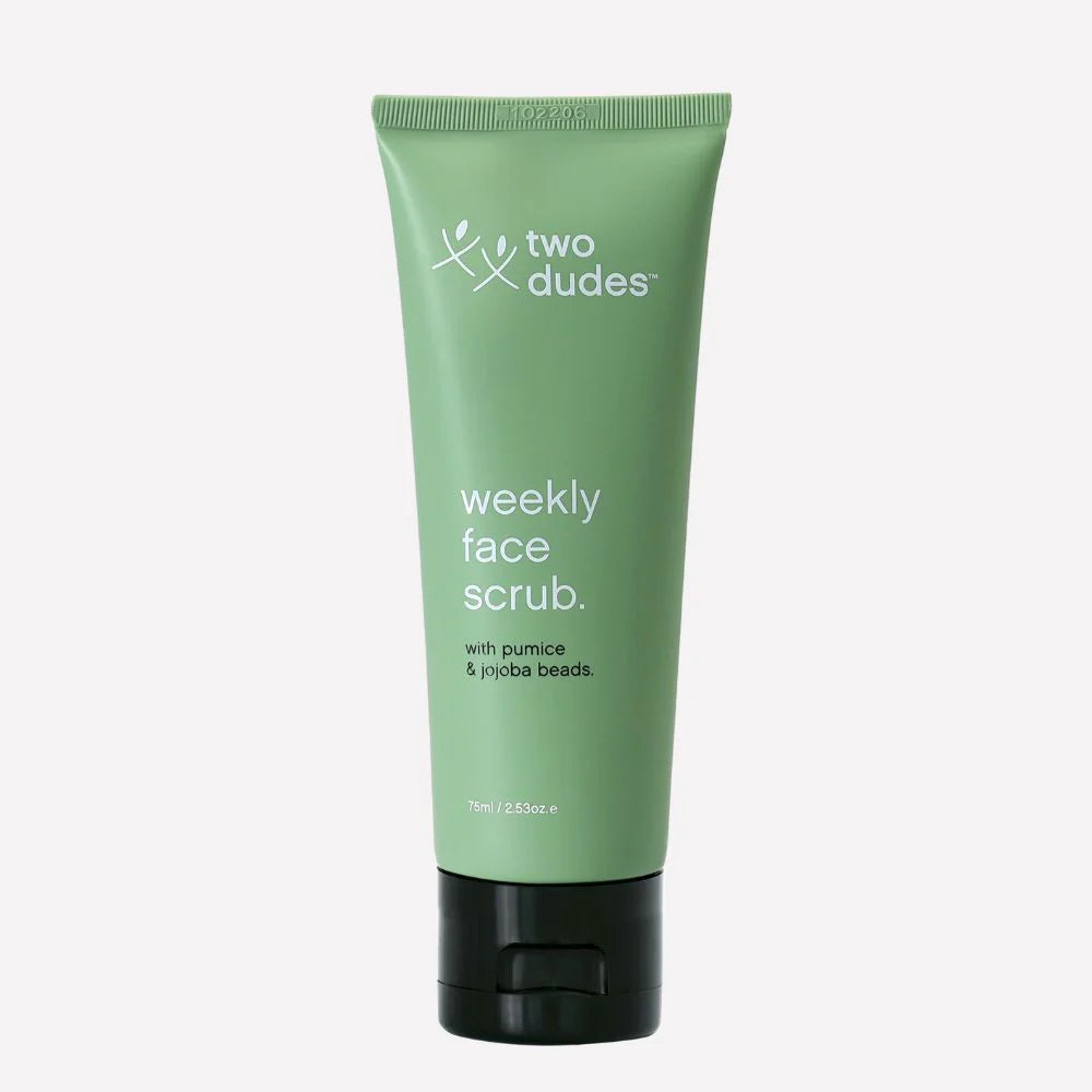 Two Dudes Weekly Face Scrub