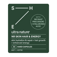 Ultra Nature NR Skin Hair & Energy 30 Caps | Mr Vitamins