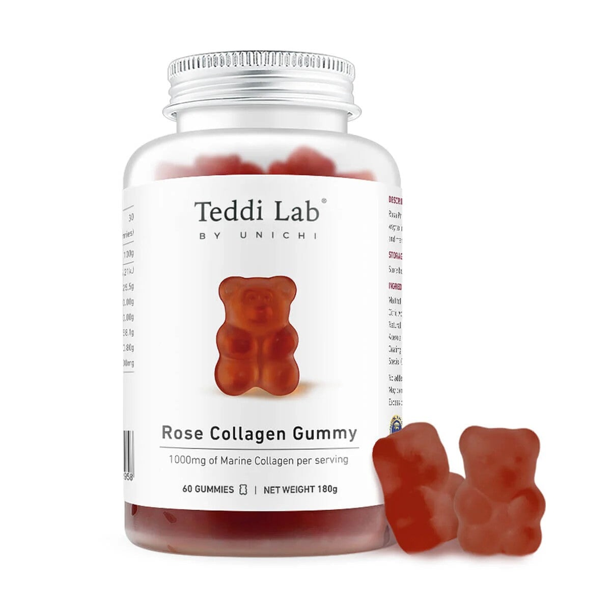 Unichi - Teddi Lab Rose Collagen Gummy