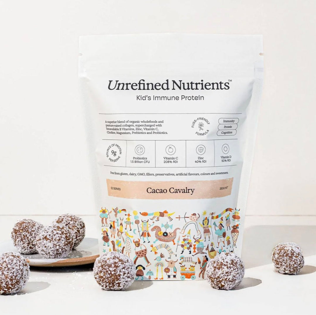 UNREFINED NUTRIENTS Kids Immune Protein Cavalry | Mr Vitamins