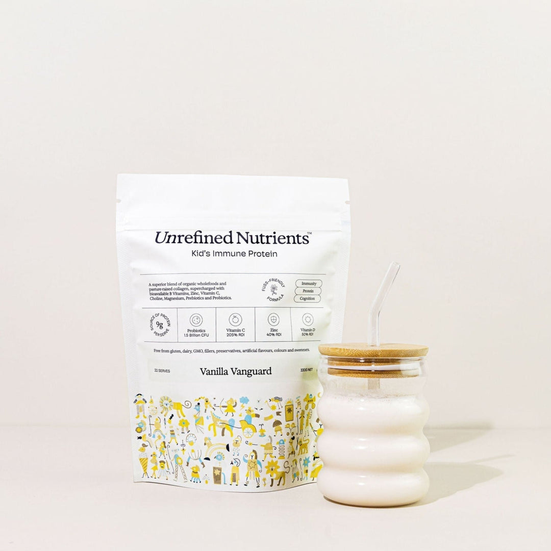 UNREFINED NUTRIENTS Kids Immune Protein Vanguard | Mr Vitamins