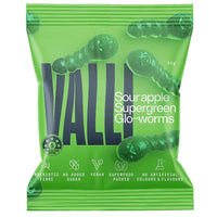 Valli Sour Apple Super Green Glo-Worms | Mr Vitamins