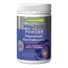 Vitaceuticals Magzorb Magnesium Glycinate 240g Powder