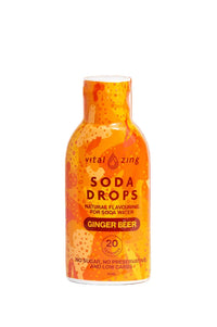 Vital Zing Soda Drops Ginger Beer | Mr Vitamins