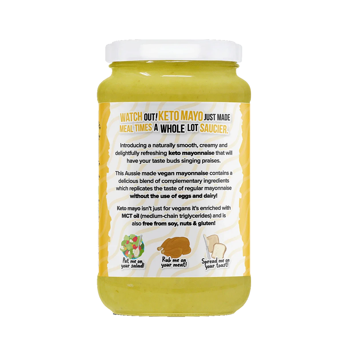 VITAWERX Keto Mayo Living On The Edge Turmeric, Ginger & Garlic