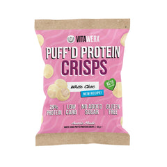 VITAWERX Puff'd Protein Crisps White Choc