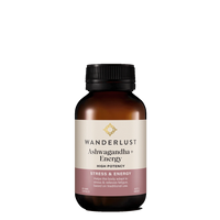Wanderlust Ashwagandha + Energy 60 Capsules