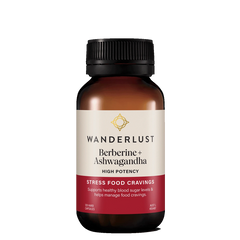 Wanderlust Berberine + Ashwagandha 120 Capsules