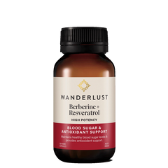 Wanderlust Berberine + Resveratrol 120 Capsules