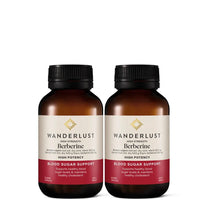 Wanderlust High Strength Berberine 60 caps Twin Pack | Mr Vitamins