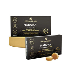 Watson & Son UMF 10+/MGO 263+ Manuka Honey with Lemon Lozenges