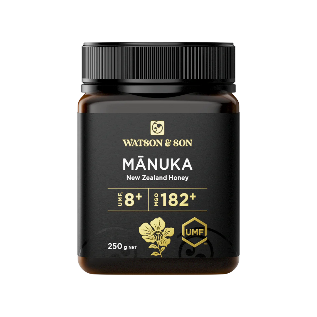 Watson & Son UMF 8+/MGO 182+ 250g Manuka Honey