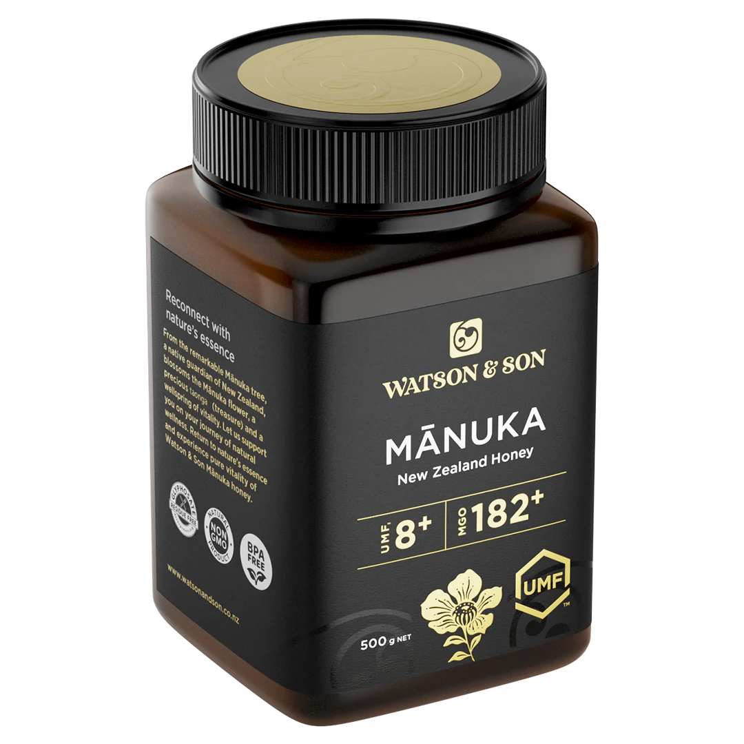 Watson & Son UMF 8+/MGO 182+ 500g Manuka Honey