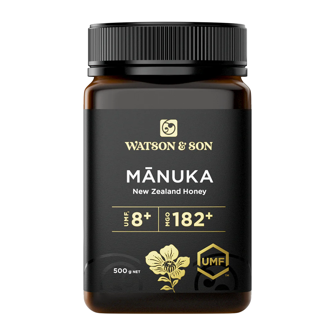 Watson & Son UMF 8+/MGO 182+ 500g Manuka Honey