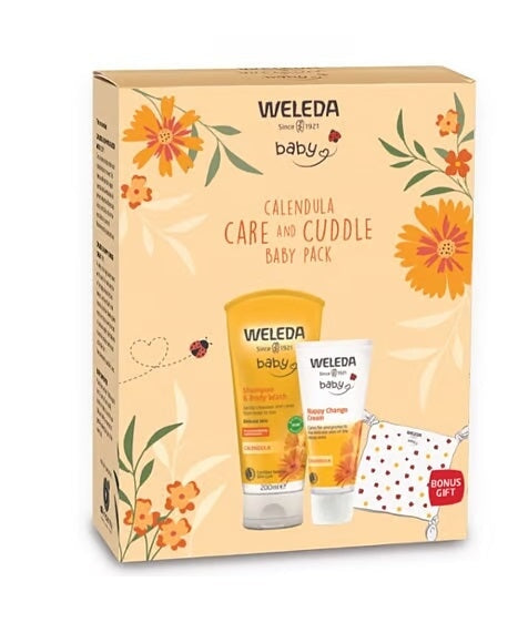 Weleda Calendula Care and Cuddle Baby Pack