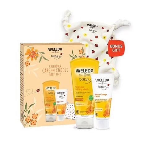 Weleda Calendula Care and Cuddle Baby Pack