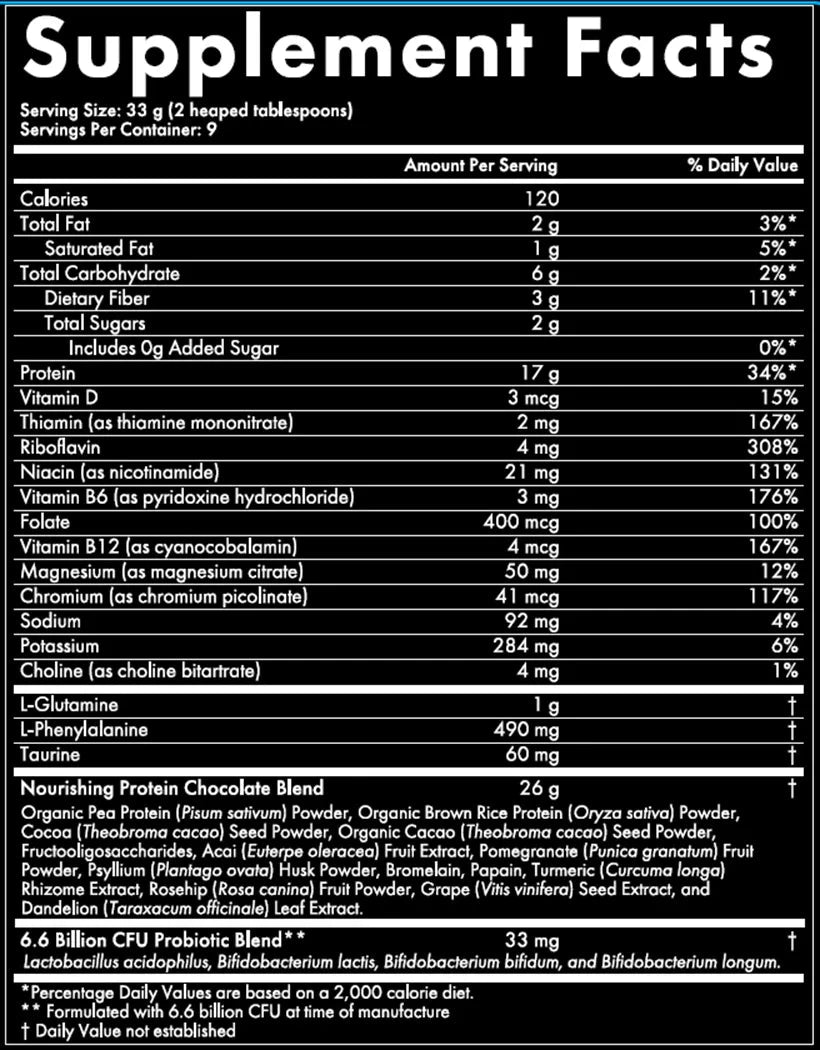 WelleCo Nourishing Protein Chocolate