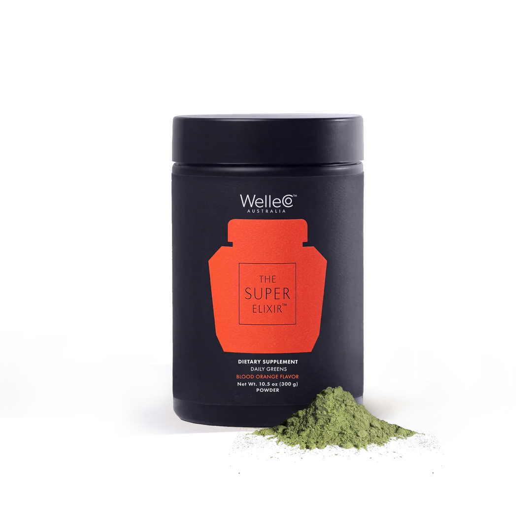 WelleCo Super Elixir Greens Blood Orange