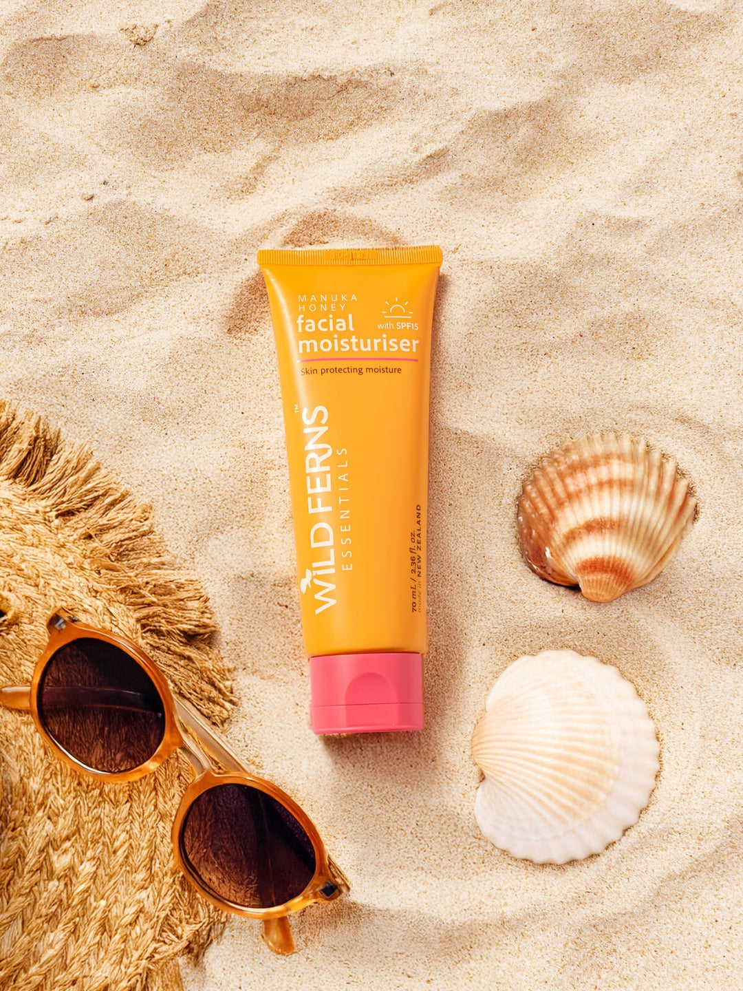 Wild Ferns Manuka Honey Facial Moisturiser with SPF 15+ | Mr Vitamins