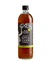 WILD MOTHER ORGANIC AUSTRALIAN APPLE CIDER VINEGAR LGE 750ML