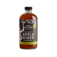 WILD MOTHER ORGANIC AUSTRALIAN APPLE CIDER VINEGAR MED 500ML