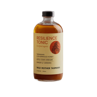 WILD MOTHER RESILIANCE TONIC HONEY GINGER TURMERIC APPLE CIDER VINEGAR