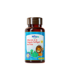 Witsbb Vitamin AD Veggie Softgel for Kids (VA1500IU VD500IU)