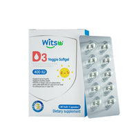 Witsbb Vitamin D3 Softgel 400IU | Mr Vitamins