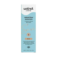 Wotnot Natural Zinc Sunscreen and BB+ Cream SPF 50