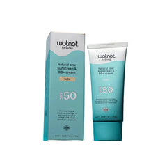 Wotnot Natural Zinc Sunscreen & Bb+ Cream Spf 50 Nude