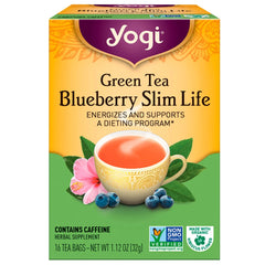 Yogi Tea Green Tea Blueberry Slim Life