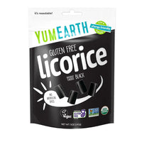 YumEarth Organic Gluten Free Black Licorice | Mr Vitamins