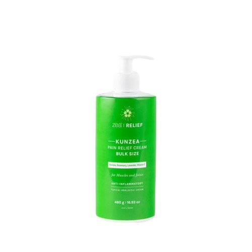 ZEA Relief Kunzea Pain Relief Cream Kunzea Rosemary Lavender Vitamin E Pump