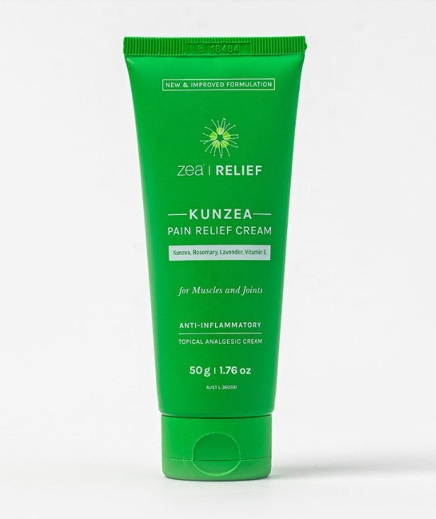 ZEA Relief Kunzea Pain Relief Cream Kunzea Rosemary Lavender Vitamin E Tube