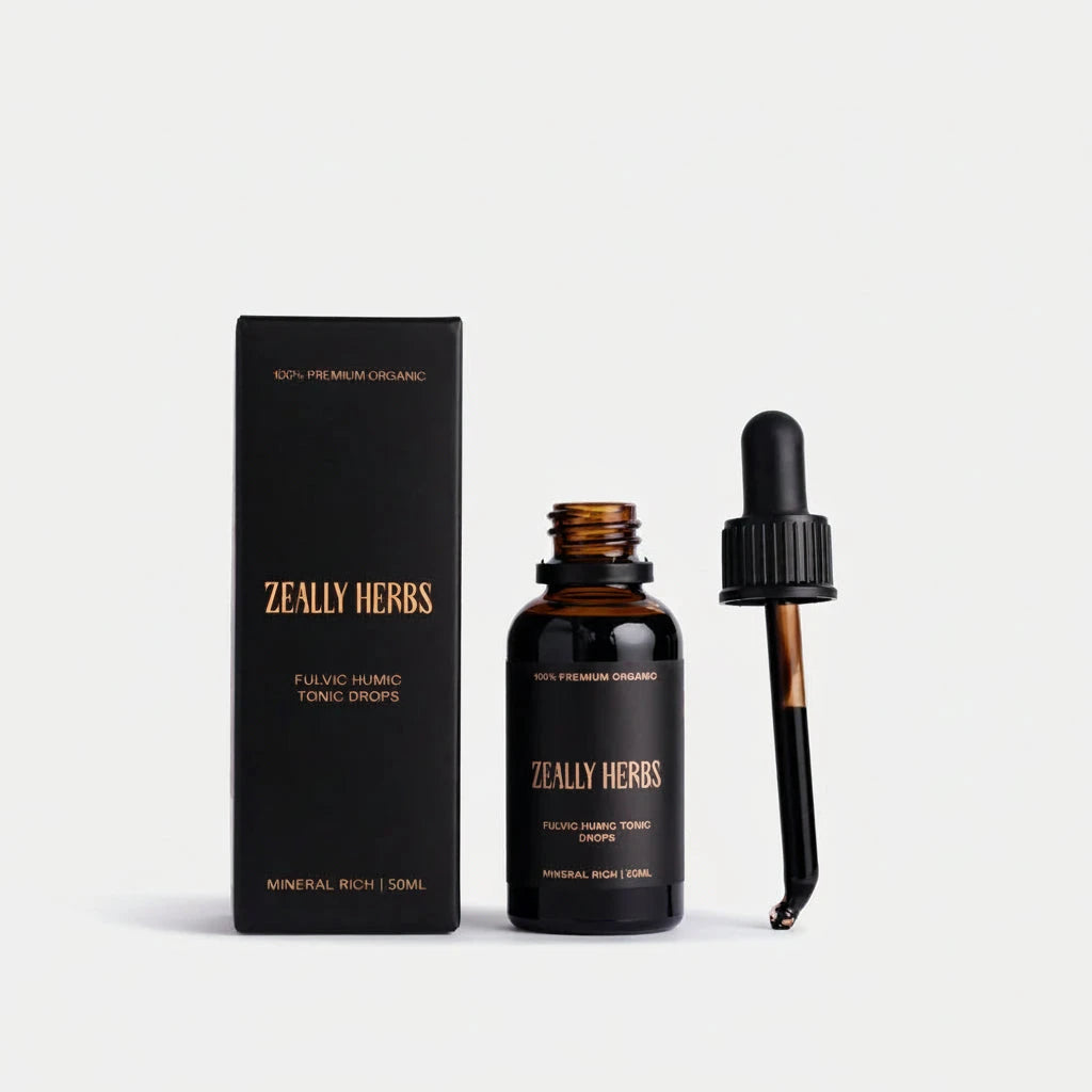 Zeally Herbs Fulvic Humic Tonic Drops | Mr Vitamins