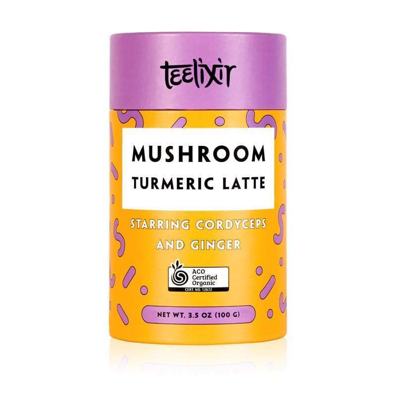 Teelixir Mushroom Turmeric Latte Powder