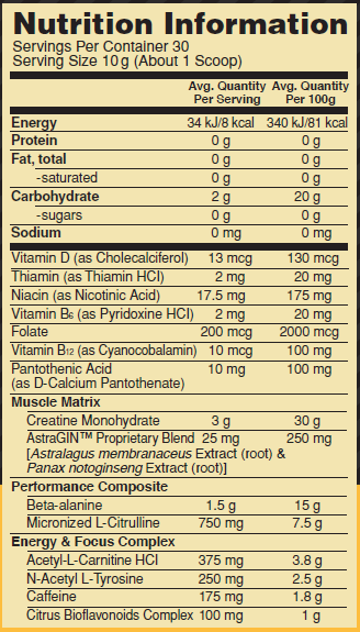 Optimum Nutrition Gold Standard Pre-Workout