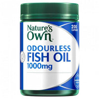 Natures Own Odourless Fish Oil 1000Mg Capsules