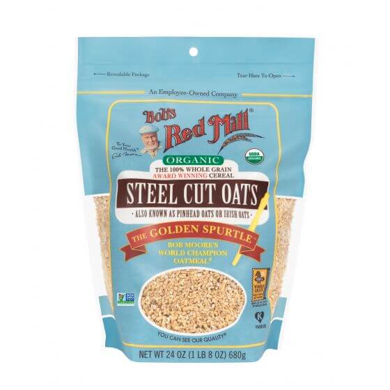 Bobs Red Mill Steel Cut Oats Pure Wheat Free